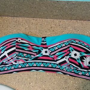 Strapless swim top 👙